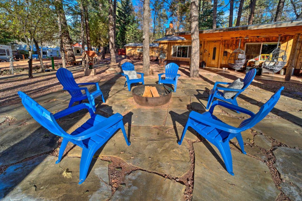 Cozy Cabin Retreat With Patio And Fenced Yard Payson Exteriér fotografie
